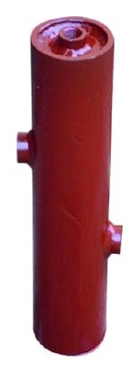 Condensate pot with a red protective coating